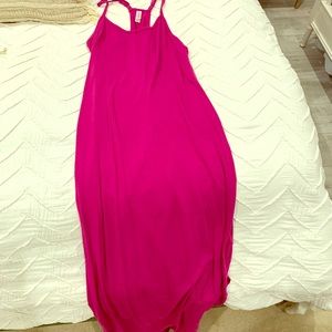 Pink maxi